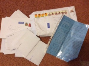 Year 9's pen pals letters from Poland